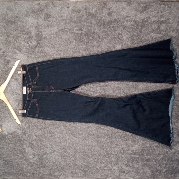 Judy Blue Memphis Hi Waisted Flare Bell Bottom 70s Inspire Womems Jeans 28 - Picture 3 of 13